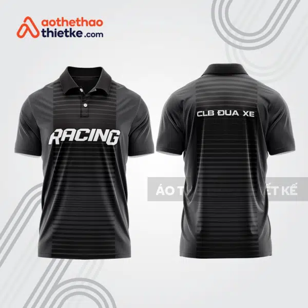 Mẫu thiết kế áo polo đội đua xe mô tô & ô tô đẹp mta214