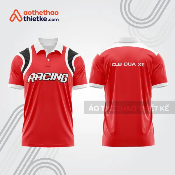 Mẫu thiết kế áo polo đội đua xe mô tô & ô tô đẹp mta215