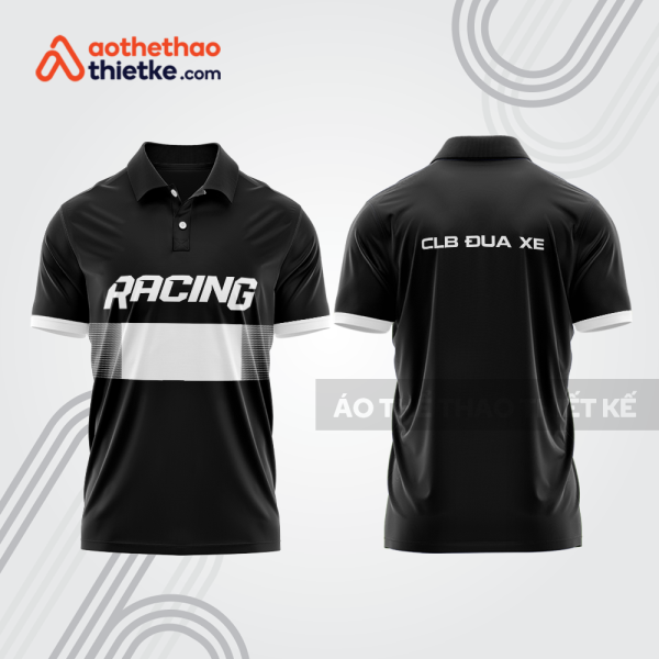 Mẫu thiết kế áo polo đội đua xe mô tô & ô tô đẹp mta216