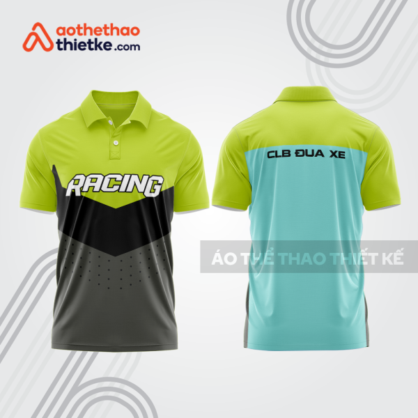 Mẫu thiết kế áo polo đội đua xe mô tô & ô tô đẹp mta217