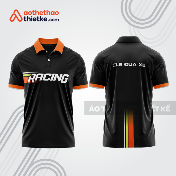 Mẫu thiết kế áo polo đội đua xe mô tô & ô tô đẹp mta218
