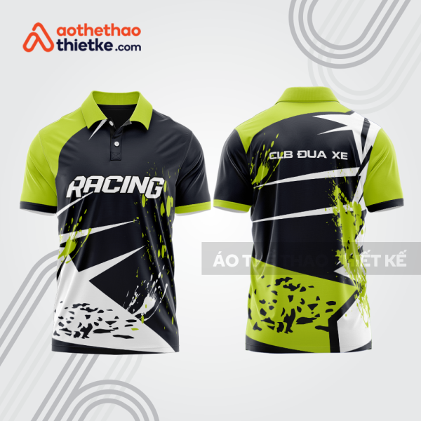 Mẫu thiết kế áo polo đội đua xe mô tô & ô tô đẹp mta219