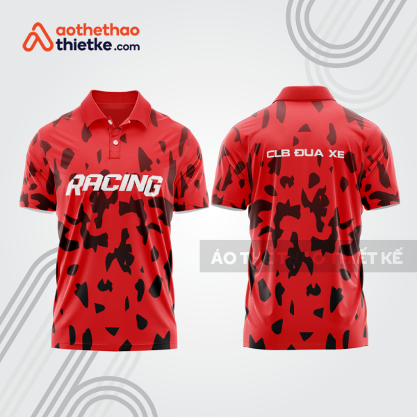 Mẫu thiết kế áo polo đội đua xe mô tô & ô tô đẹp mta220