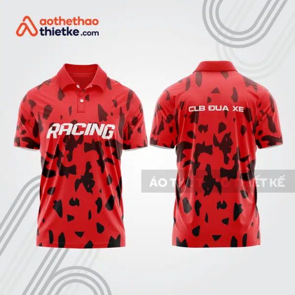 Mẫu thiết kế áo polo đội đua xe mô tô & ô tô đẹp mta220