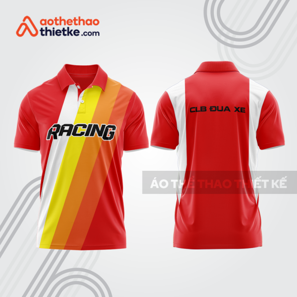 Mẫu thiết kế áo polo đội đua xe mô tô & ô tô đẹp mta222