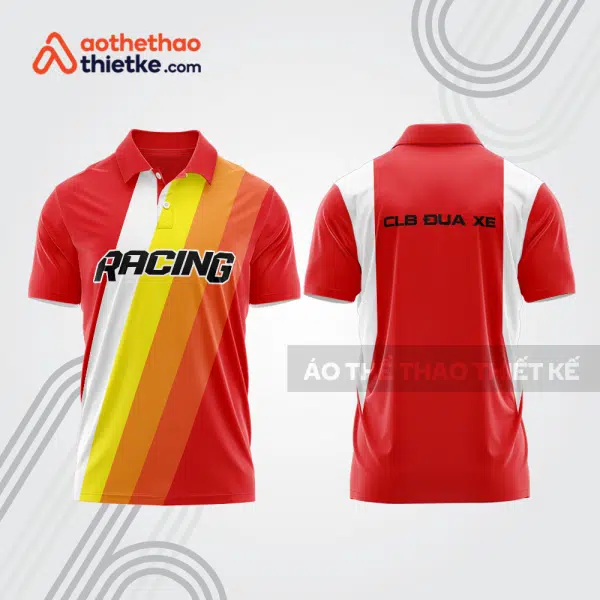 Mẫu thiết kế áo polo đội đua xe mô tô & ô tô đẹp mta222
