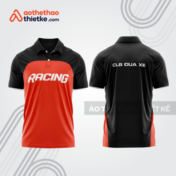 Mẫu thiết kế áo polo đội đua xe mô tô & ô tô đẹp mta223