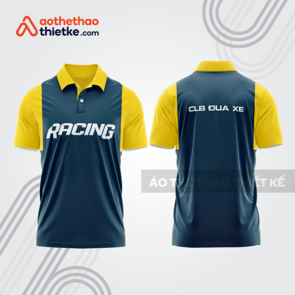 Mẫu thiết kế áo polo đội đua xe mô tô & ô tô đẹp mta224