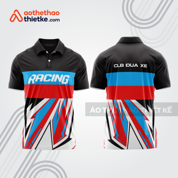 Mẫu thiết kế áo polo đội đua xe mô tô & ô tô đẹp mta225