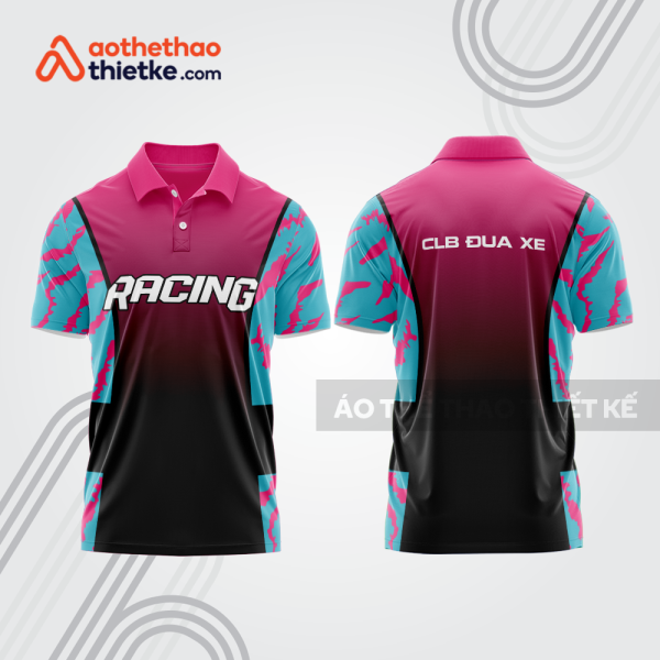 Mẫu thiết kế áo polo đội đua xe mô tô & ô tô đẹp mta226