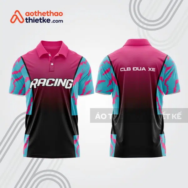 Mẫu thiết kế áo polo đội đua xe mô tô & ô tô đẹp mta226