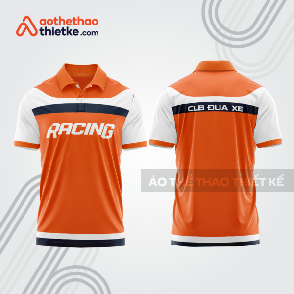 Mẫu thiết kế áo polo đội đua xe mô tô & ô tô đẹp mta227
