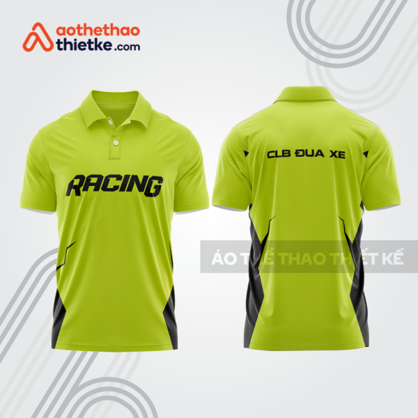 Mẫu thiết kế áo polo đội đua xe mô tô & ô tô đẹp mta228