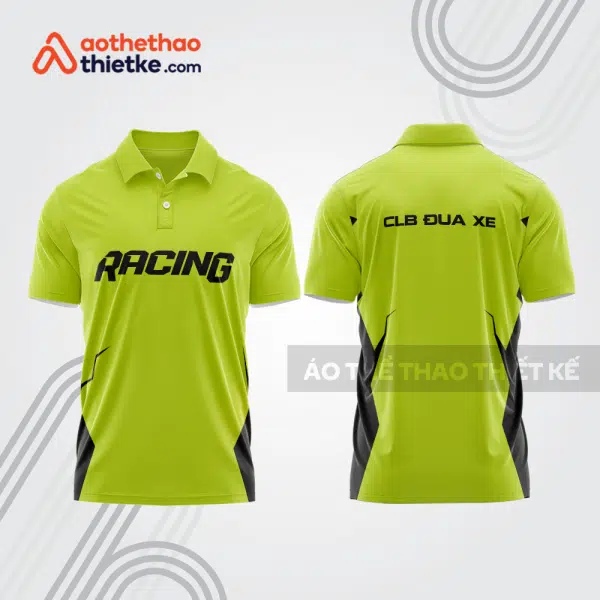 Mẫu thiết kế áo polo đội đua xe mô tô & ô tô đẹp mta228