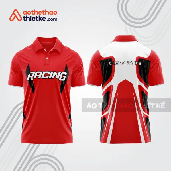 Mẫu thiết kế áo polo đội đua xe mô tô & ô tô đẹp mta230