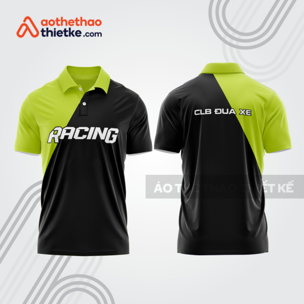 Mẫu thiết kế áo polo đội đua xe mô tô & ô tô đẹp mta231