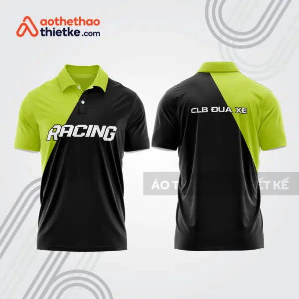 Mẫu thiết kế áo polo đội đua xe mô tô & ô tô đẹp mta231