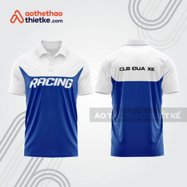 Mẫu thiết kế áo polo đội đua xe mô tô & ô tô đẹp mta232