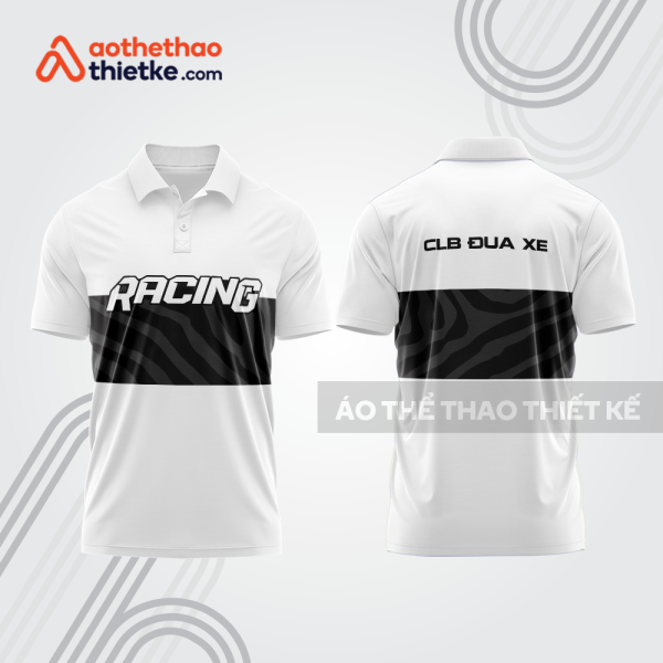 Mẫu thiết kế áo polo đội đua xe mô tô & ô tô đẹp mta235