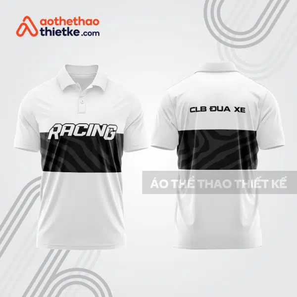 Mẫu thiết kế áo polo đội đua xe mô tô & ô tô đẹp mta235