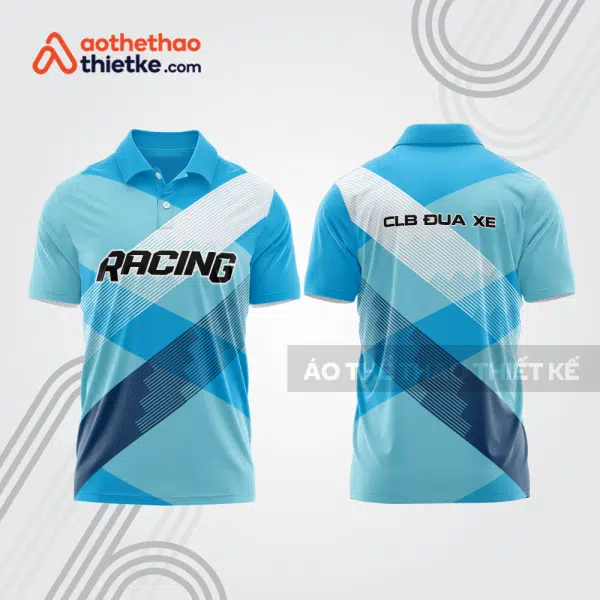 Mẫu thiết kế áo polo đội đua xe mô tô & ô tô đẹp mta241