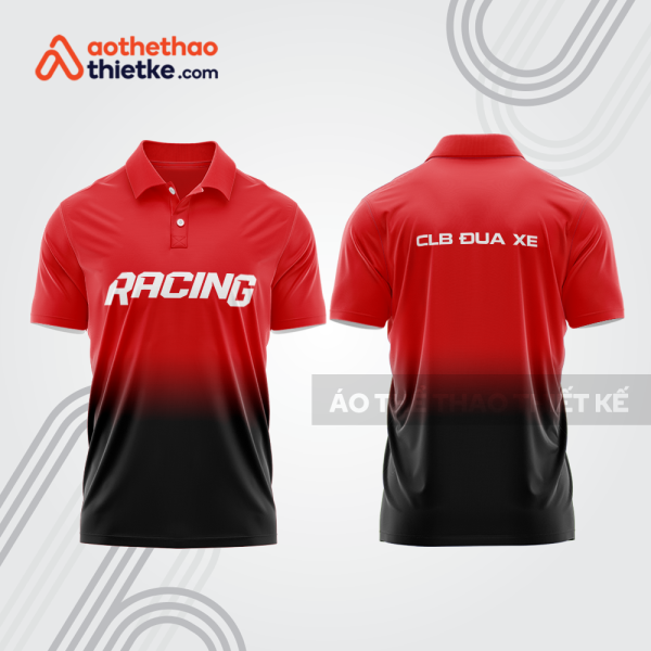 Mẫu thiết kế áo polo đội đua xe mô tô & ô tô đẹp mta242