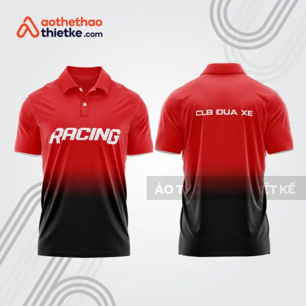Mẫu thiết kế áo polo đội đua xe mô tô & ô tô đẹp mta242
