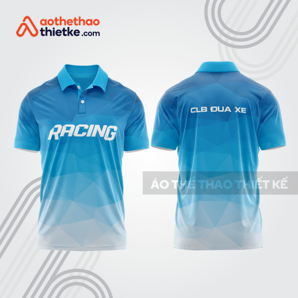 Mẫu thiết kế áo polo đội đua xe mô tô & ô tô đẹp mta243