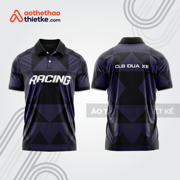 Mẫu thiết kế áo polo đội đua xe mô tô & ô tô đẹp mta244