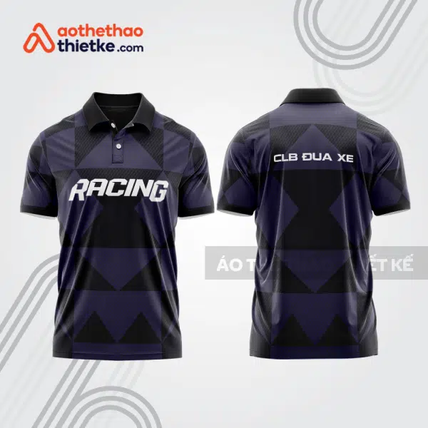 Mẫu thiết kế áo polo đội đua xe mô tô & ô tô đẹp mta244