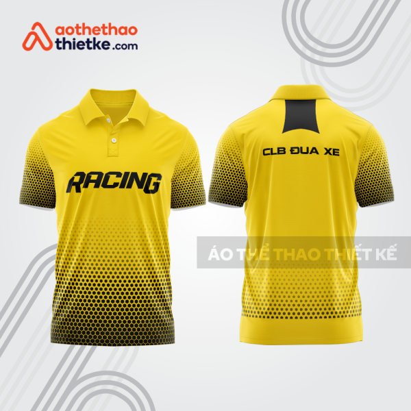 Mẫu thiết kế áo polo đội đua xe mô tô & ô tô đẹp mta245