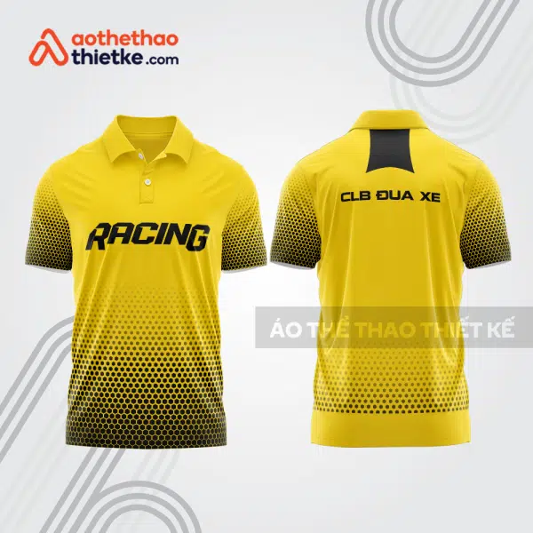 Mẫu thiết kế áo polo đội đua xe mô tô & ô tô đẹp mta245