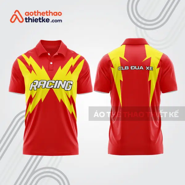 Mẫu thiết kế áo polo đội đua xe mô tô & ô tô đẹp mta248