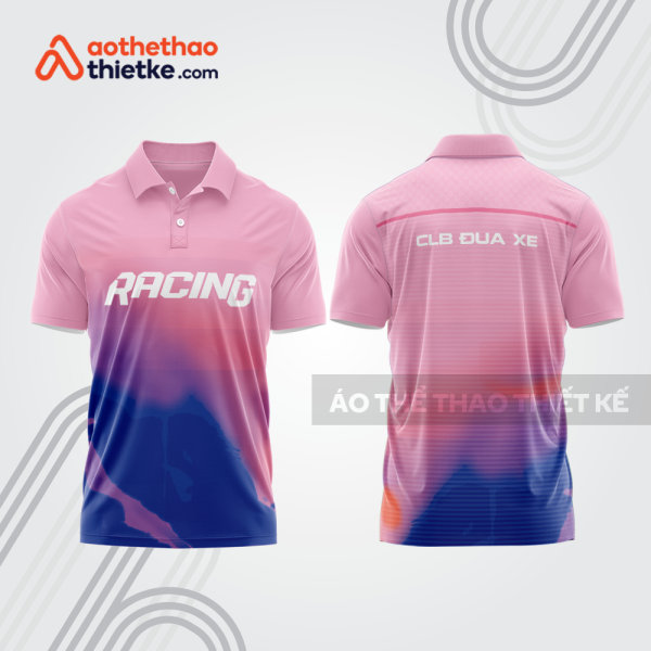 Mẫu thiết kế áo polo đội đua xe mô tô & ô tô đẹp mta251