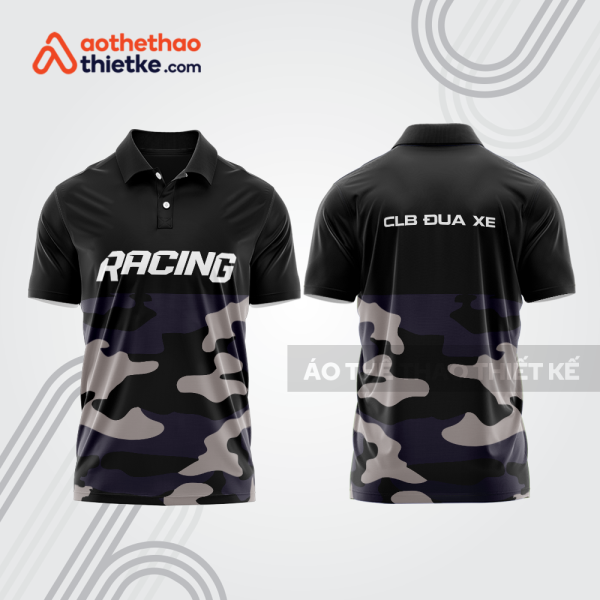 Mẫu thiết kế áo polo đội đua xe mô tô & ô tô đẹp mta252