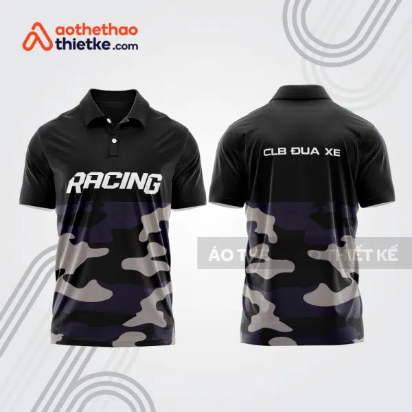 Mẫu thiết kế áo polo đội đua xe mô tô & ô tô đẹp mta252