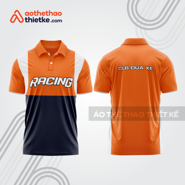 Mẫu thiết kế áo polo đội đua xe mô tô & ô tô đẹp mta253