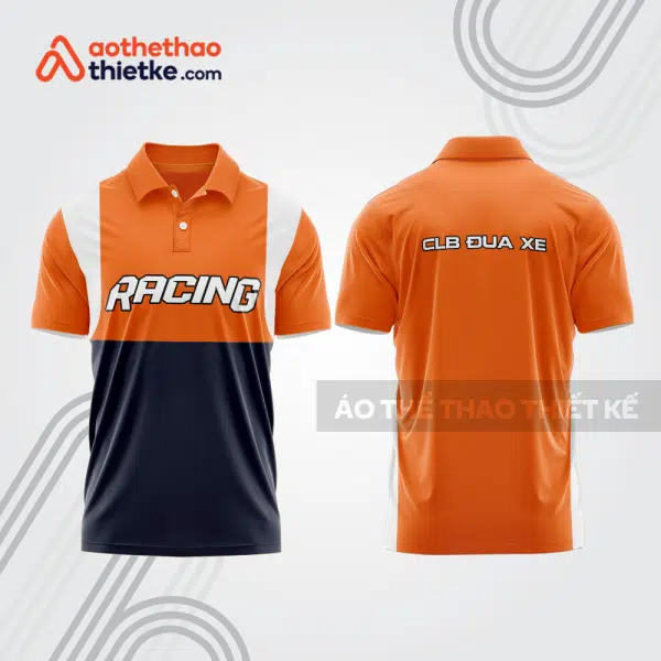 Mẫu thiết kế áo polo đội đua xe mô tô & ô tô đẹp mta253
