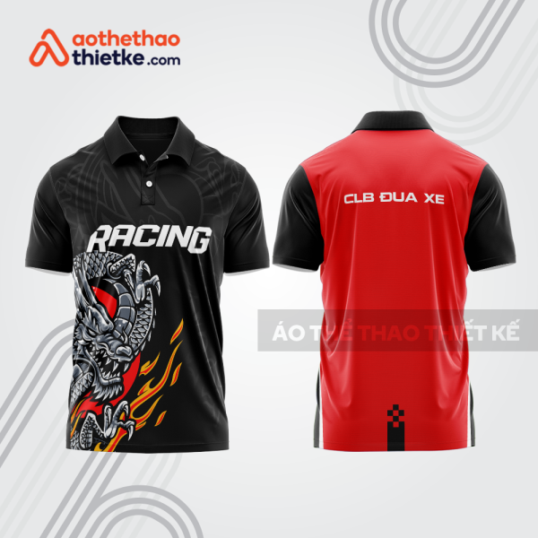 Mẫu thiết kế áo polo đội đua xe mô tô & ô tô đẹp mta255