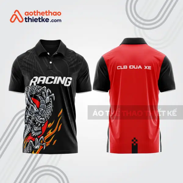 Mẫu thiết kế áo polo đội đua xe mô tô & ô tô đẹp mta255