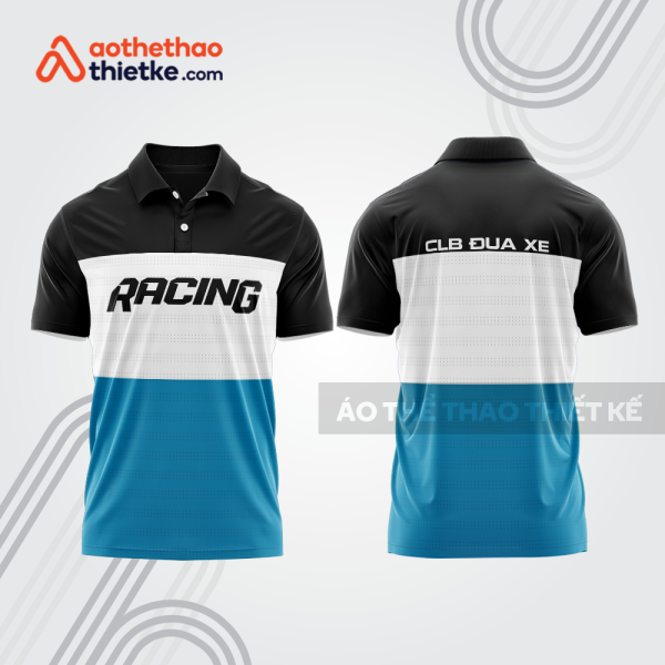 Mẫu thiết kế áo polo đội đua xe mô tô & ô tô đẹp mta256
