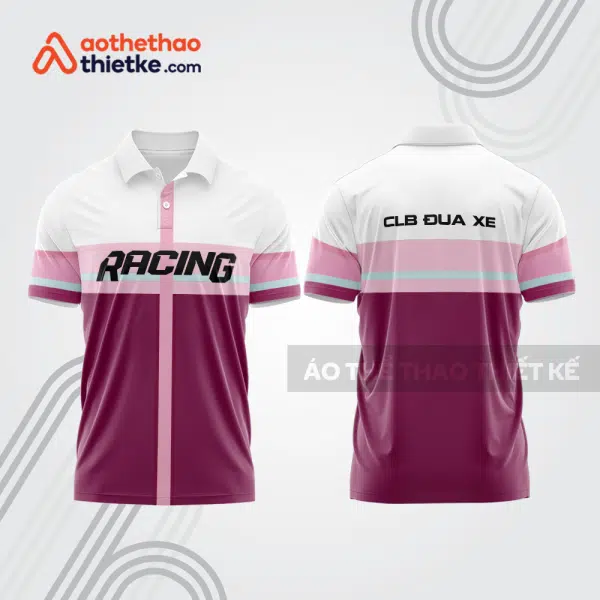 Mẫu thiết kế áo polo đội đua xe mô tô & ô tô đẹp mta257