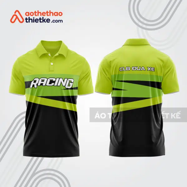 Mẫu thiết kế áo polo đội đua xe mô tô & ô tô đẹp mta258