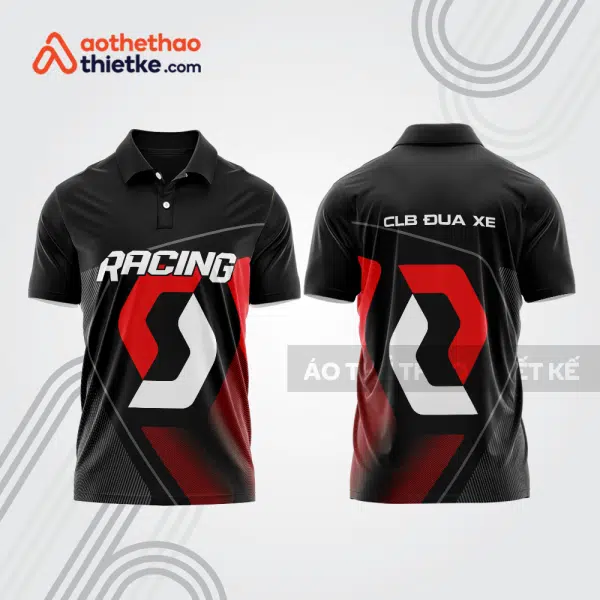 Mẫu thiết kế áo polo đội đua xe mô tô & ô tô đẹp mta259