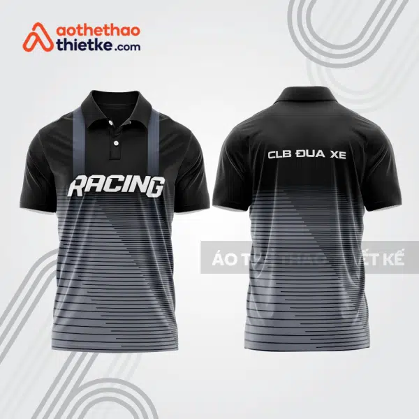 Mẫu thiết kế áo polo đội đua xe mô tô & ô tô đẹp mta260