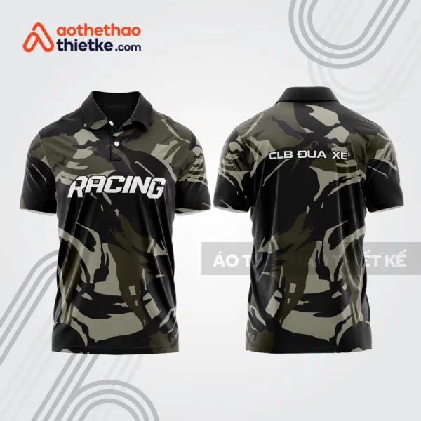 Mẫu thiết kế áo polo đội đua xe mô tô & ô tô đẹp mta261