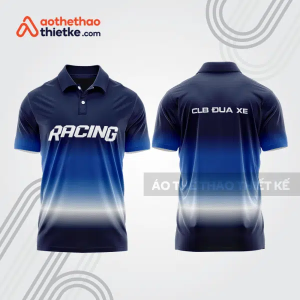 Mẫu thiết kế áo polo đội đua xe mô tô & ô tô đẹp mta264