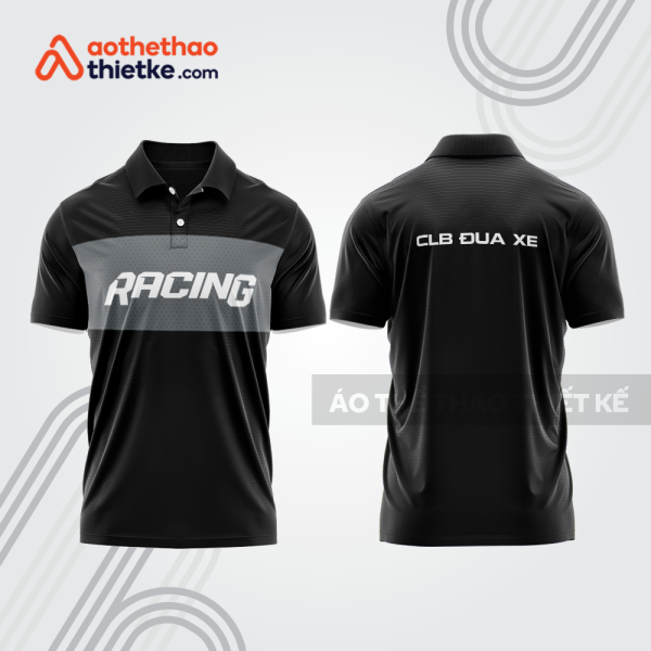Mẫu thiết kế áo polo đội đua xe mô tô & ô tô đẹp mta265
