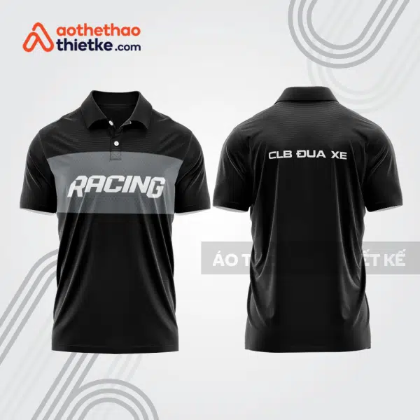 Mẫu thiết kế áo polo đội đua xe mô tô & ô tô đẹp mta265