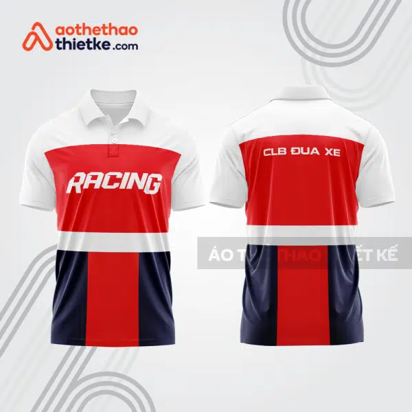 Mẫu thiết kế áo polo đội đua xe mô tô & ô tô đẹp mta266